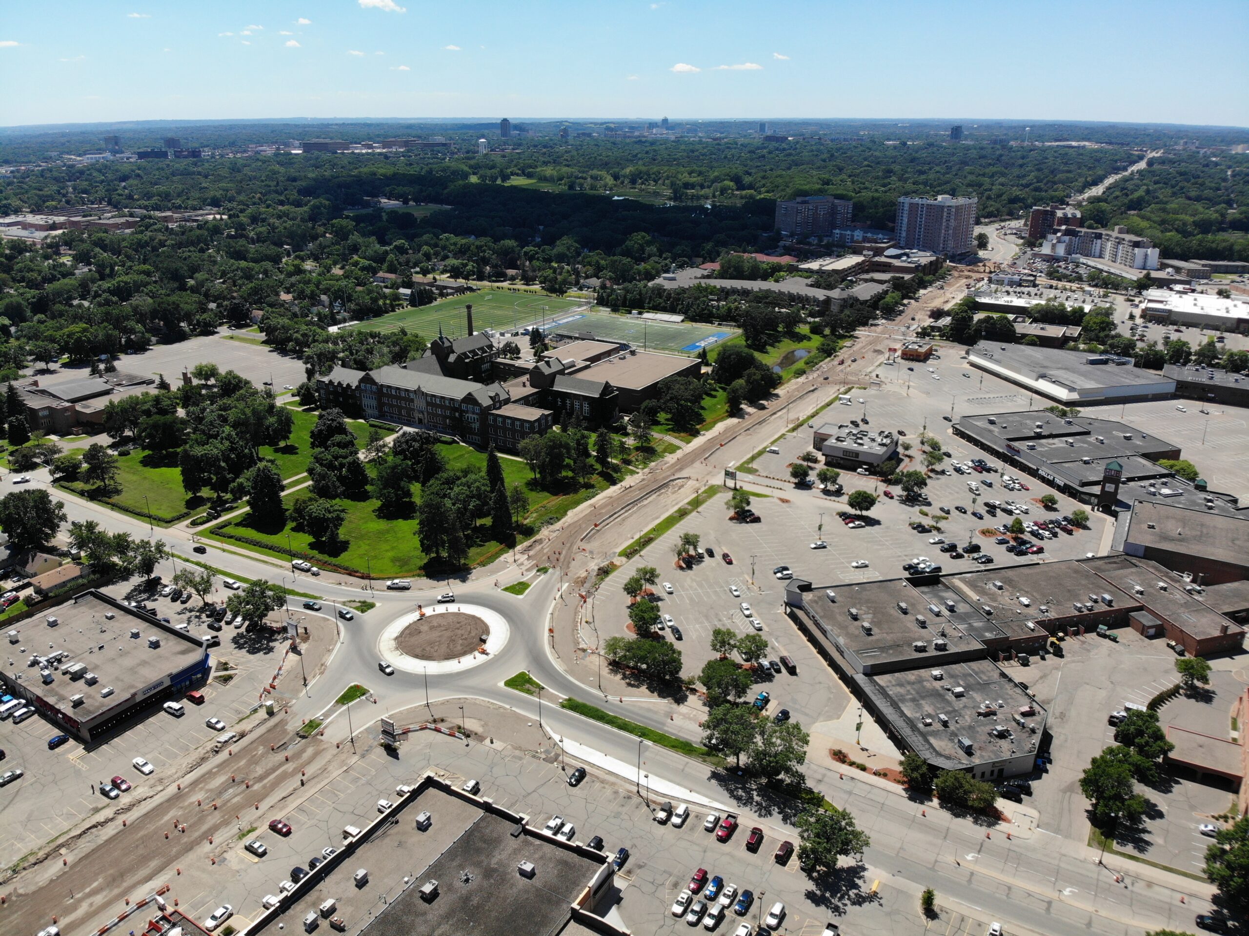 Academy of Holy Angels Roundabout