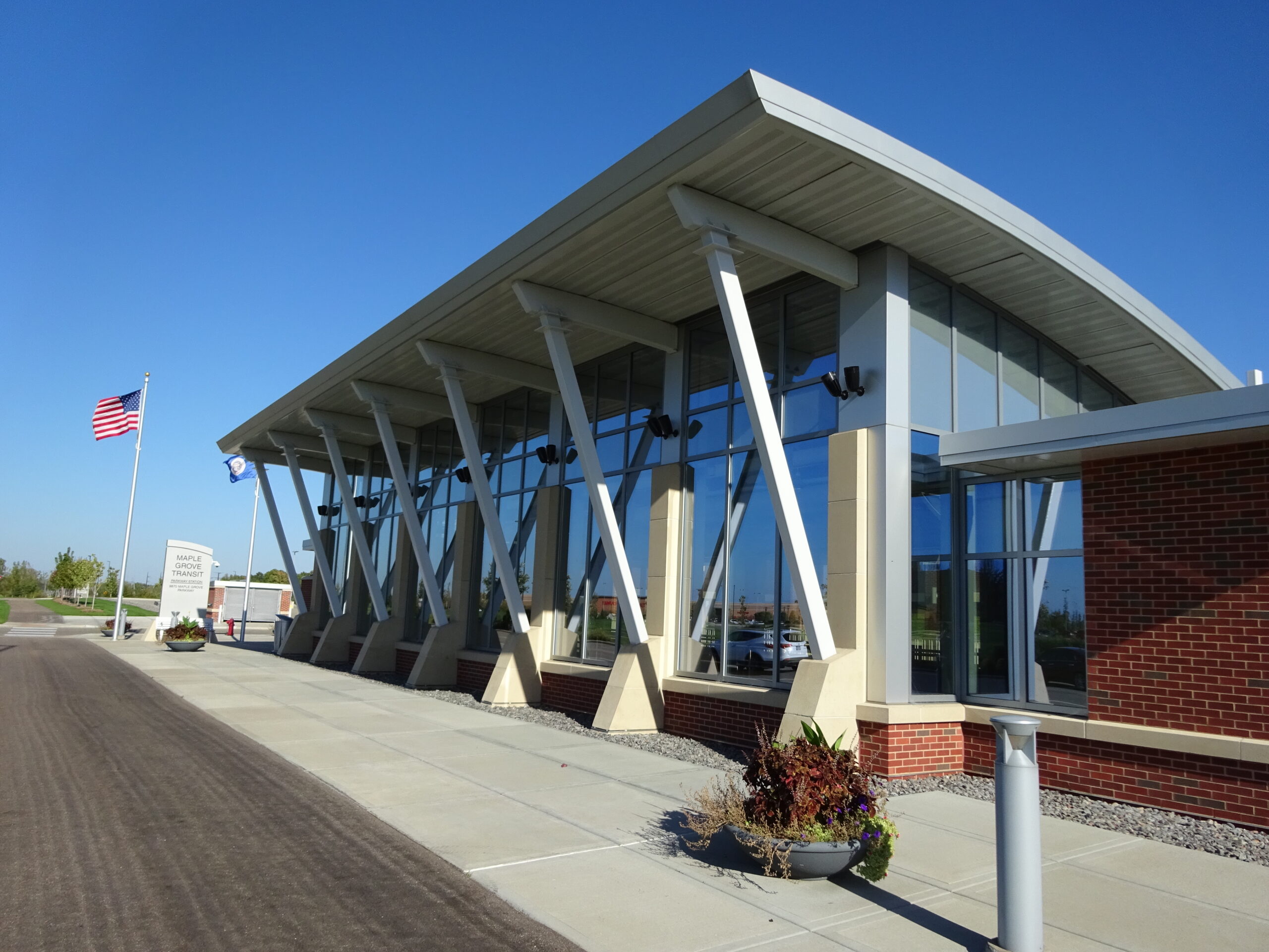 Maple Grove Transit Parkway Station