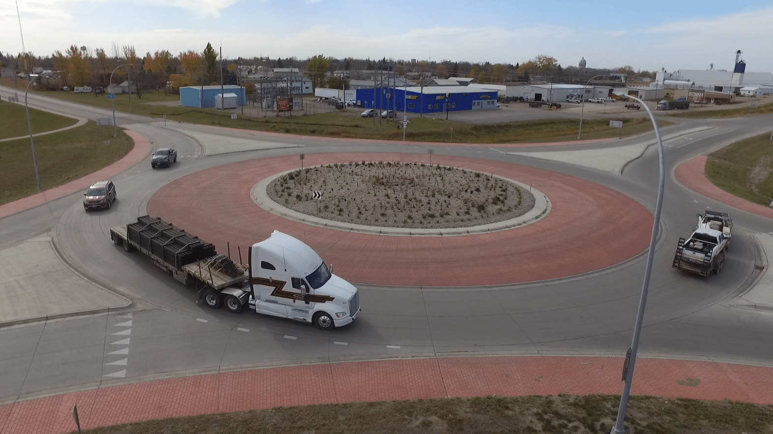 Transportation Roundabout Design