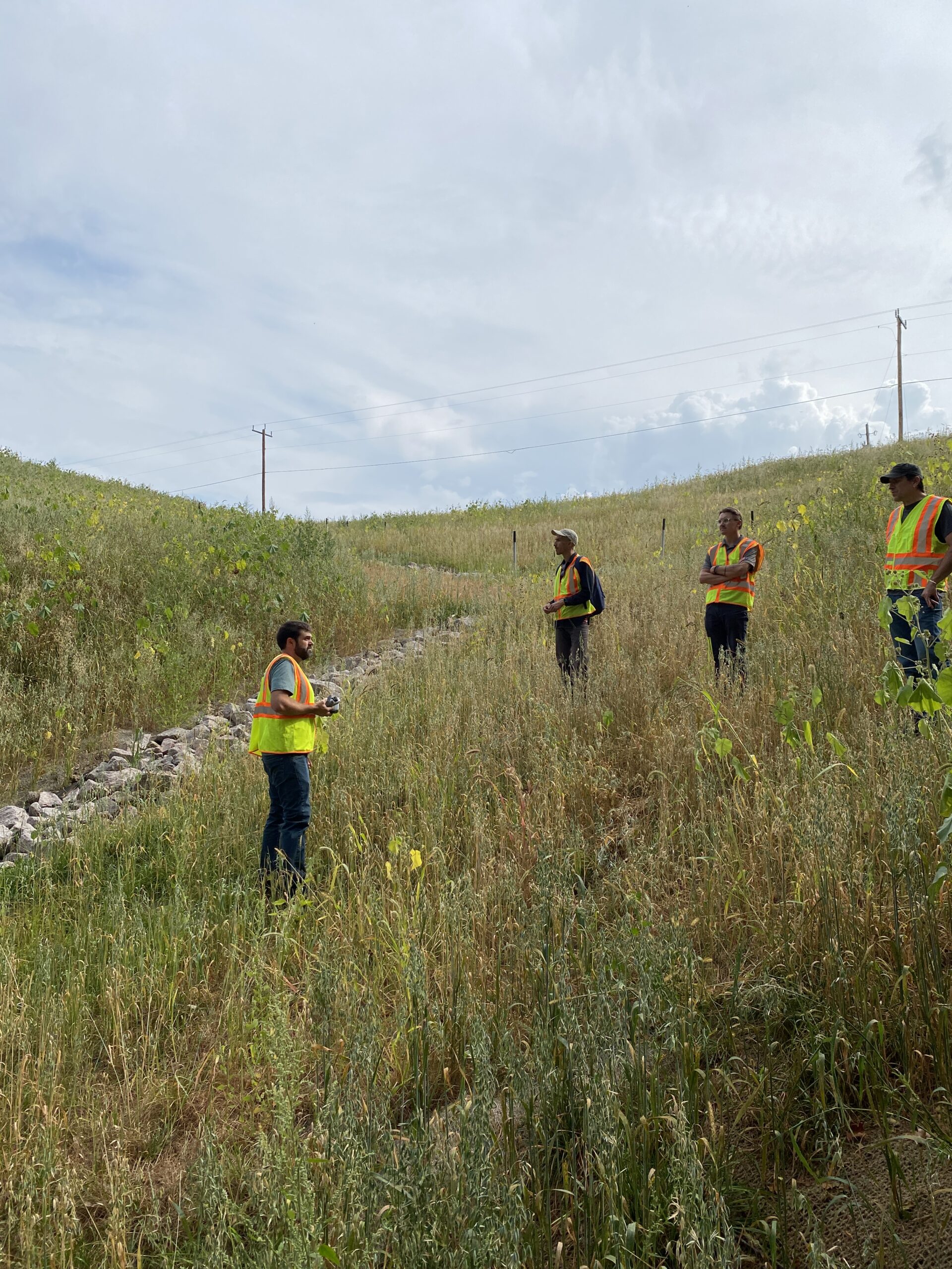 CSAH 12 Drainage Slope