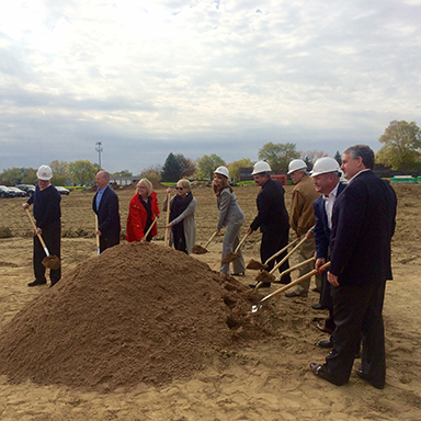 Sambatek celebrates groundbreaking of Vicksburg Marketplace in Plymouth