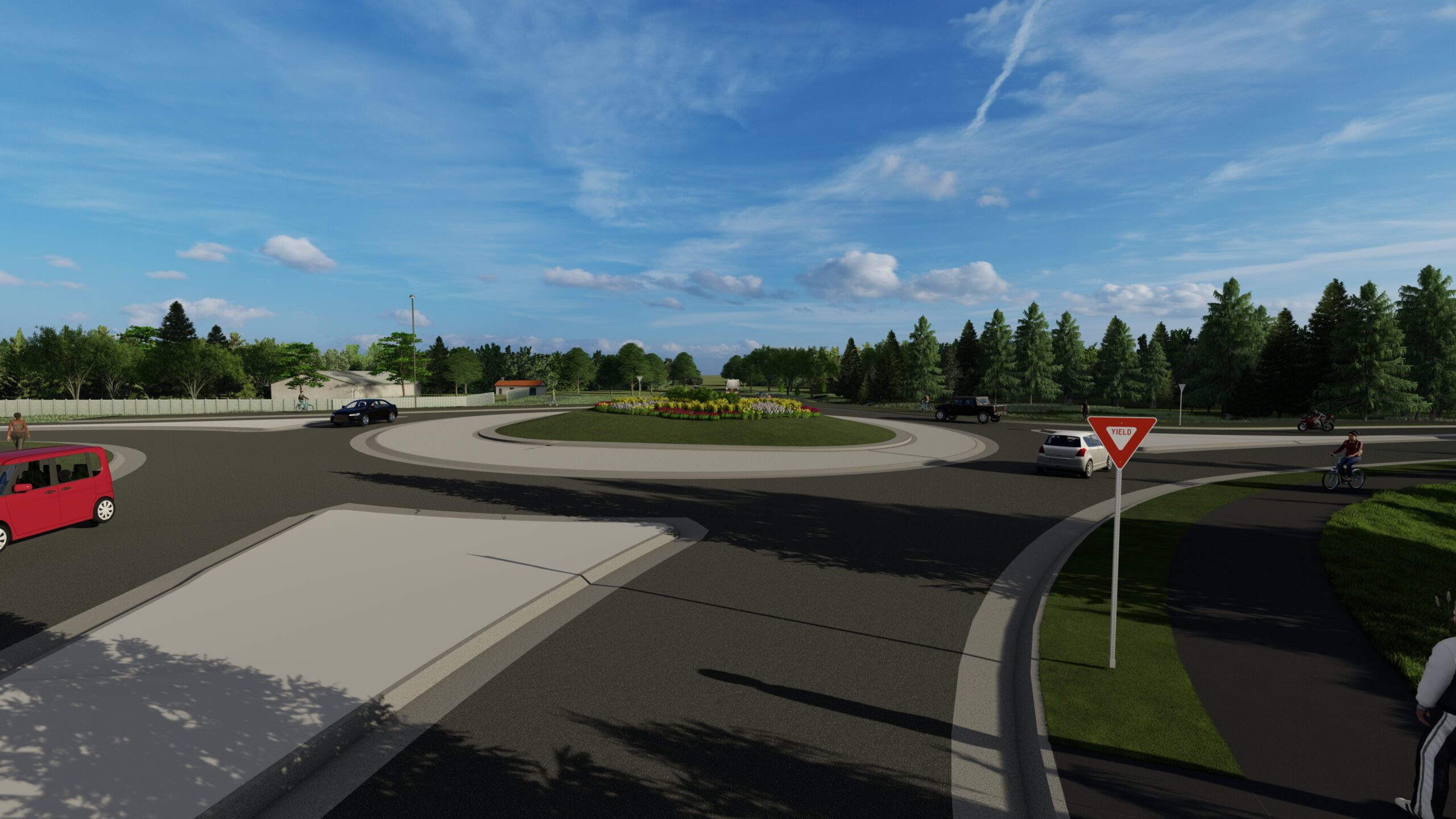 TH 37 and CSAH 7 Roundabout