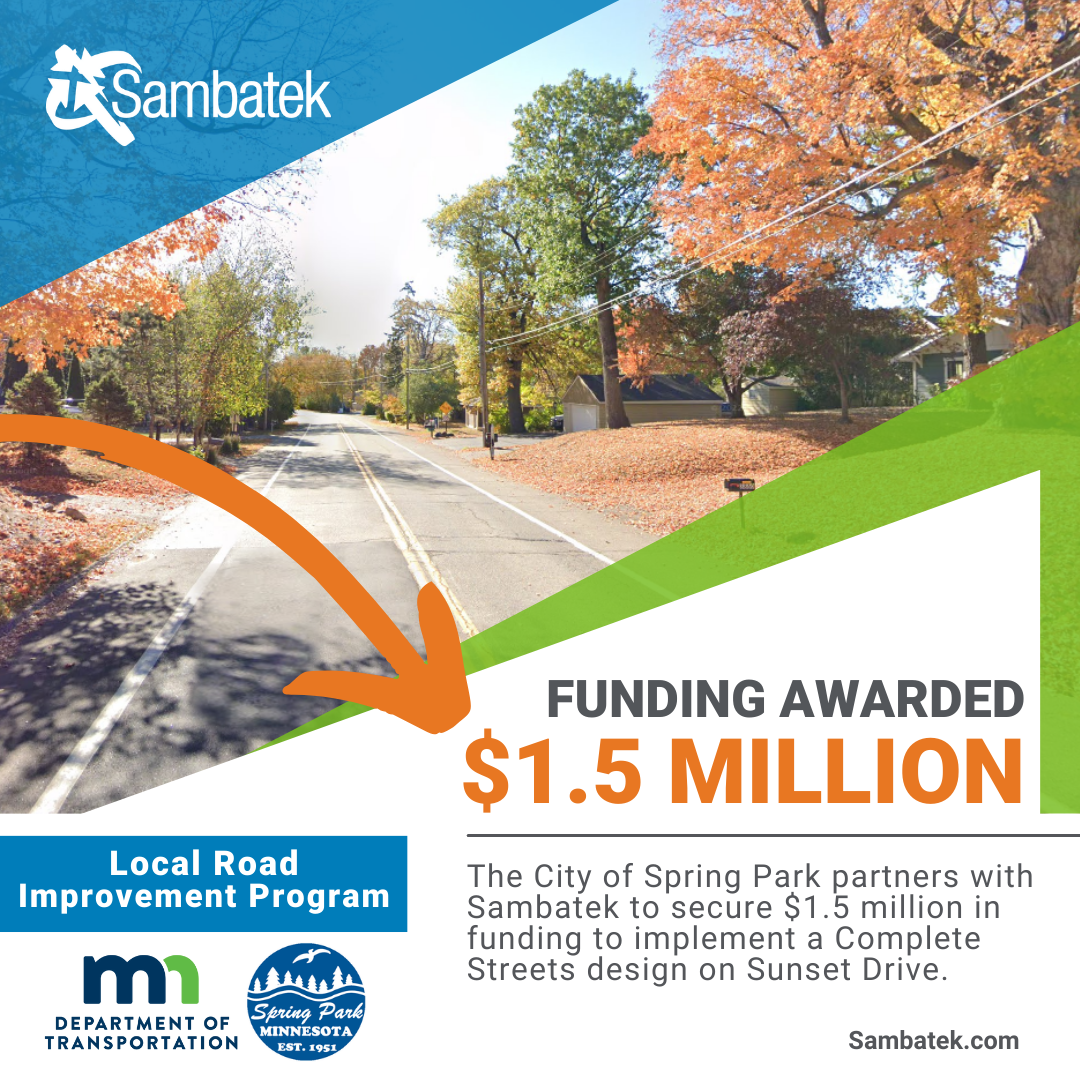 The City Of Spring Park Partners With Sambatek To Secure $1.5 Million For The Complete Streets Project