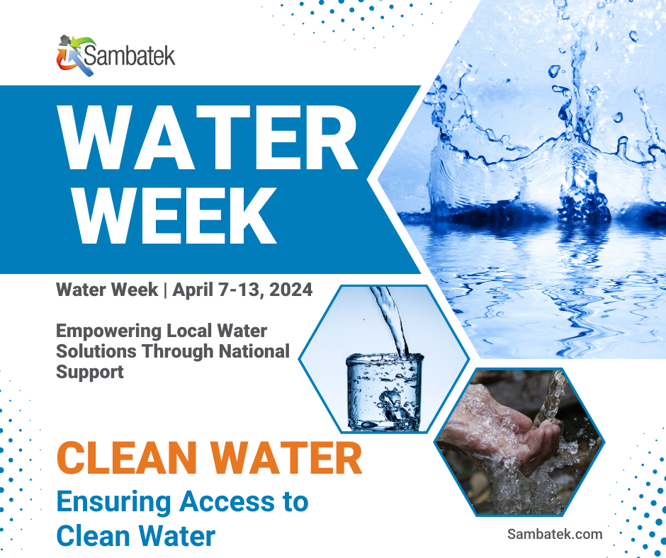 Sambatek Recognizes Importance of Water During Water Week