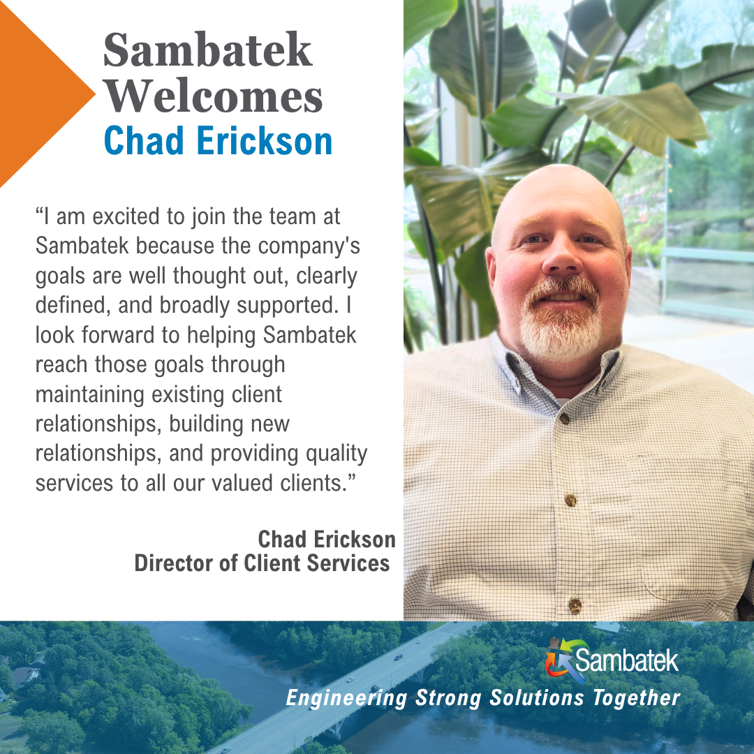 Sambatek Welcomes Chad Erickson as Director of Client Services