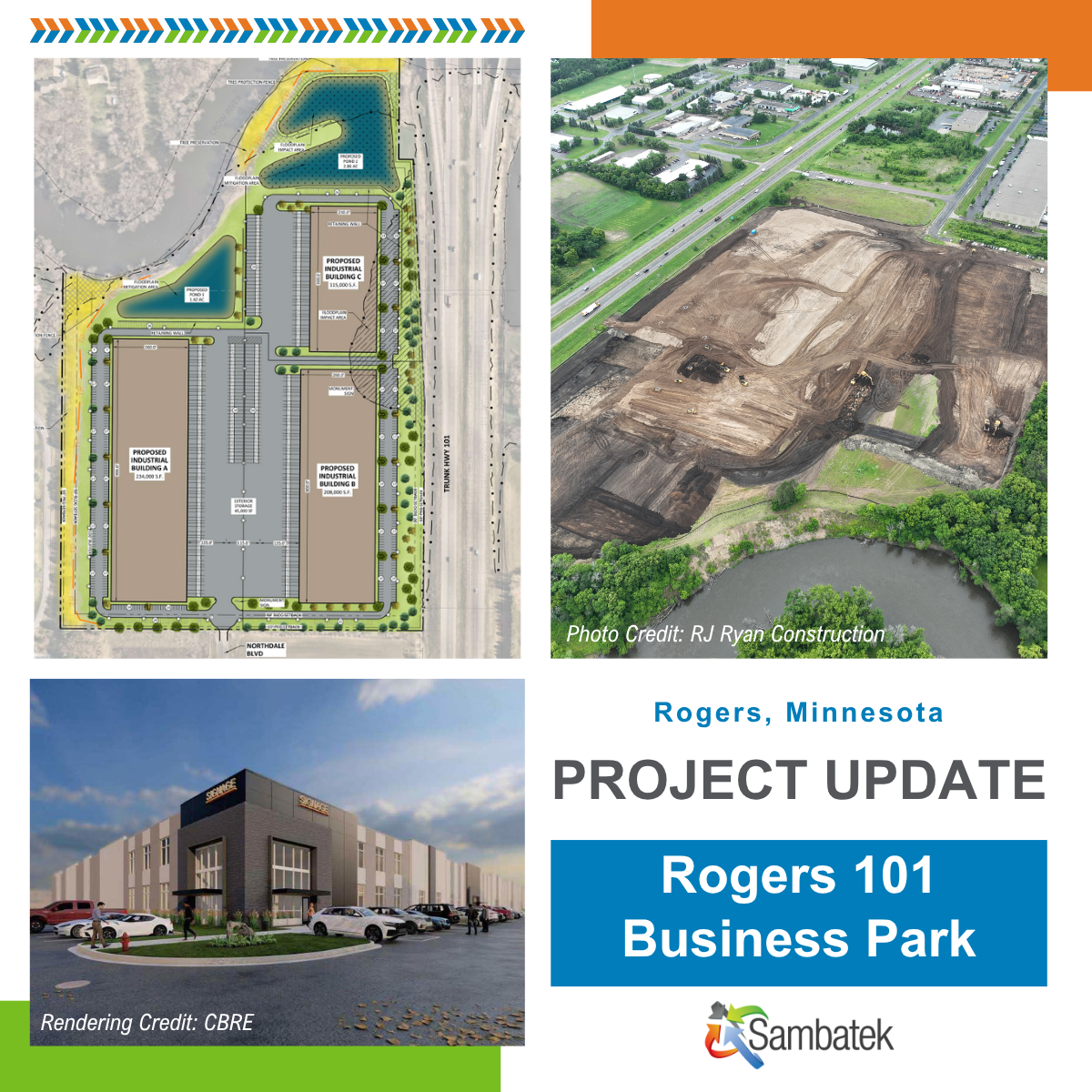 Rogers 101 Business Park Moves Forward in Rogers
