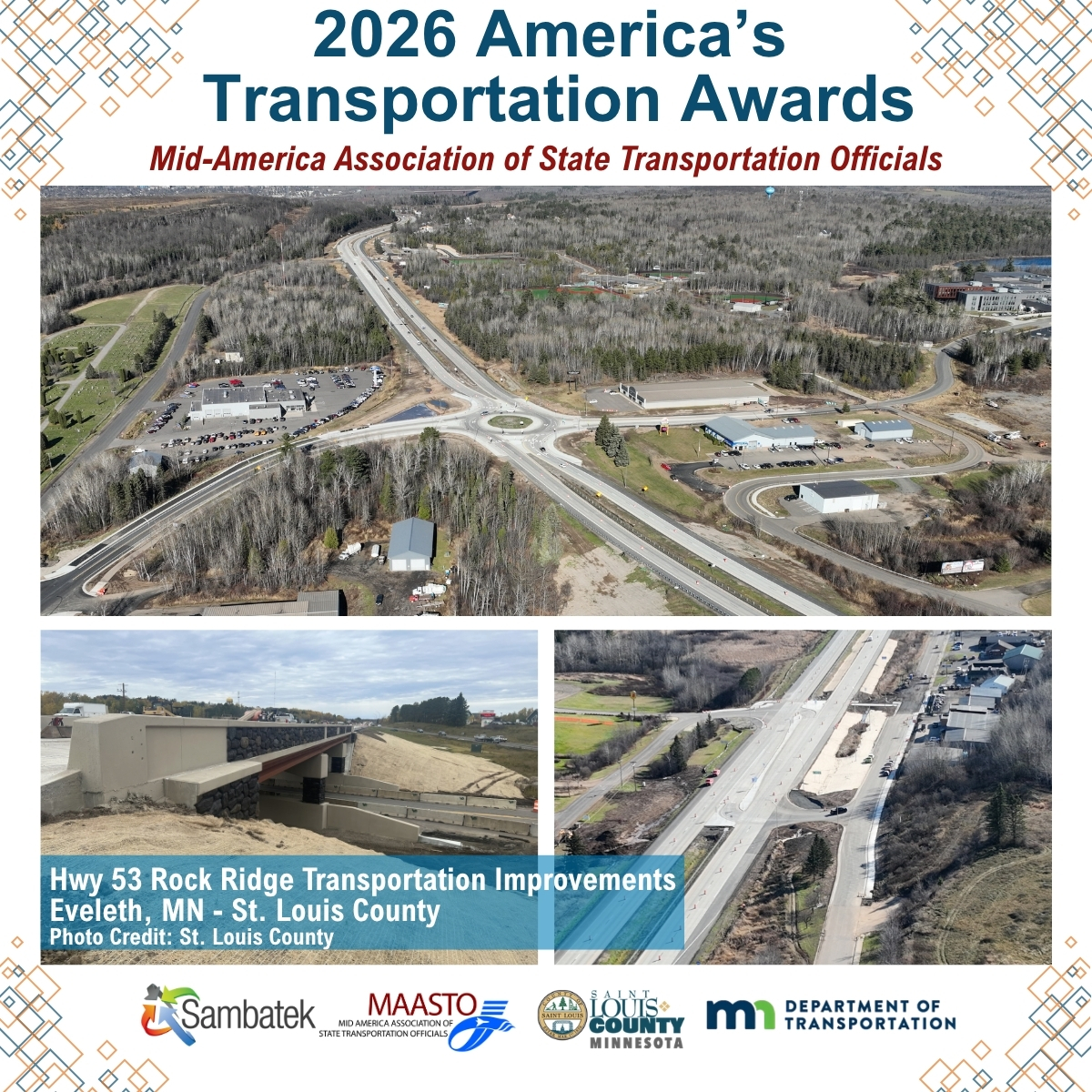 Hwy 53 Rock Ridge Wins 2026 Safety Transportation Award