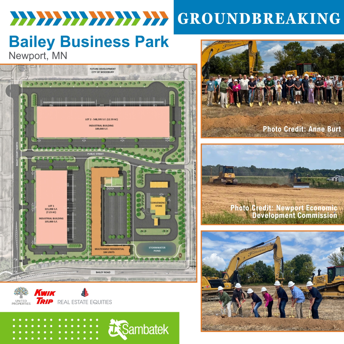 Bailey Nurseries Development Breaks Ground