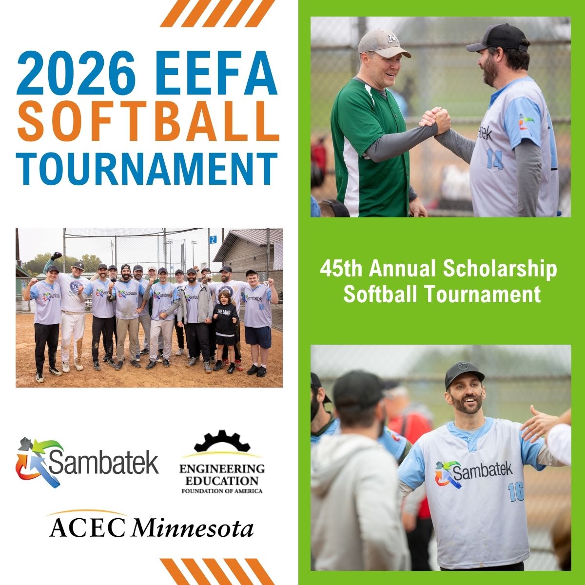 Sambatek Swings for a Cause at the ACEC/MN Foundation Softball Tournament
