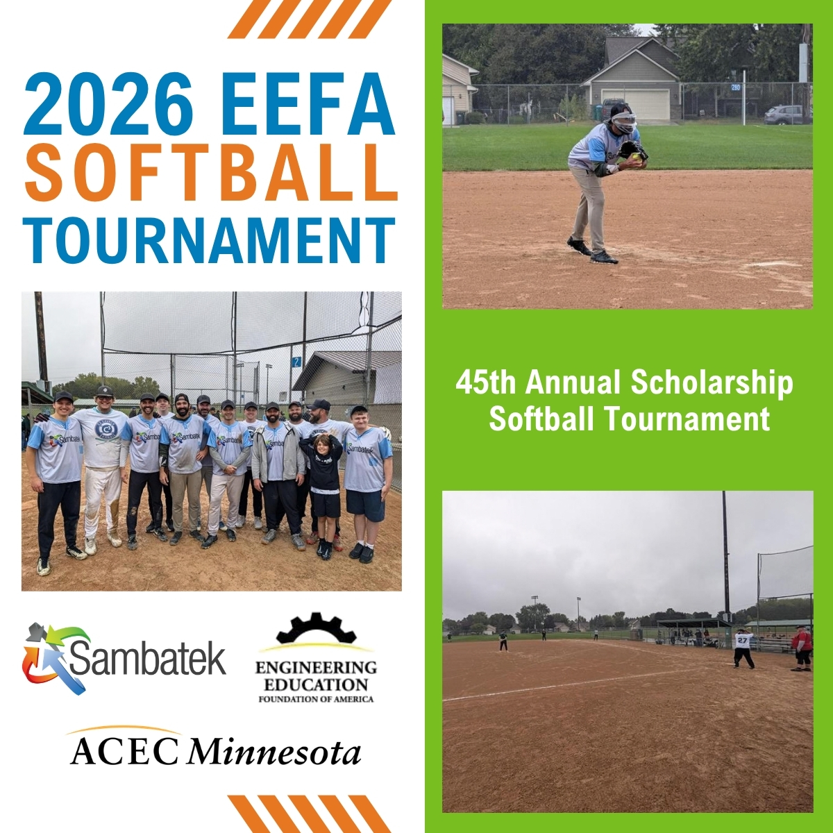 Sambatek Swings for a Cause at the ACEC/MN Foundation Softball Tournament