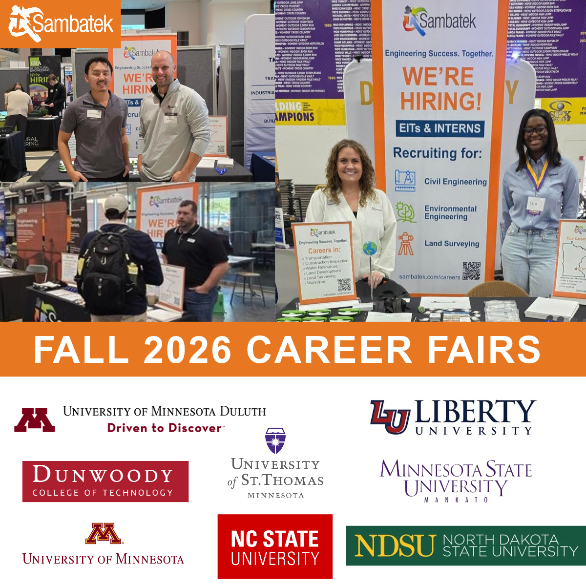 Sambatek Wraps Up Fall 2026 Career Fair Season!